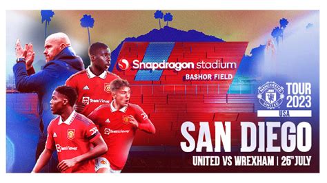 Wrexham to play Man United in friendly in San Diego